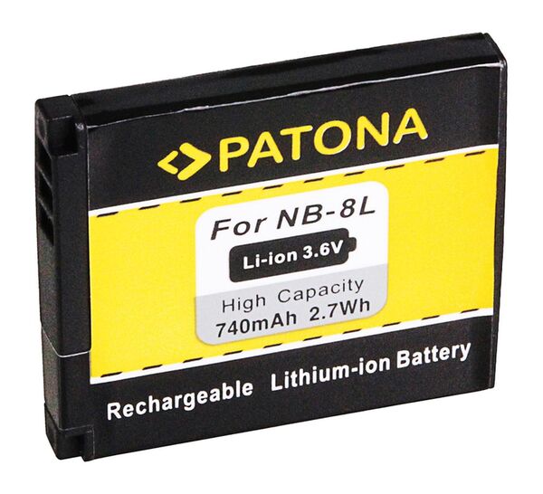 Patona Akku für Canon  NB-8