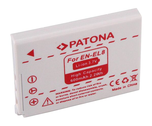 Patona Akku für Nikon  ENEL8