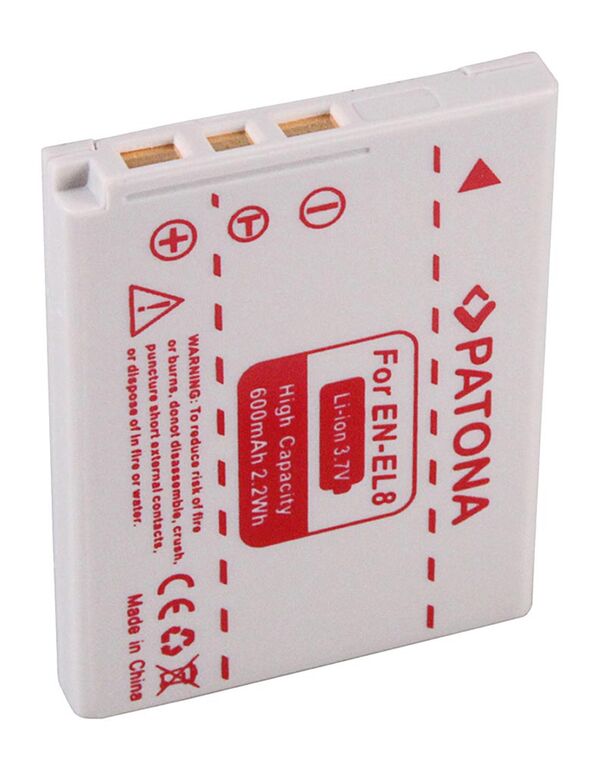 Patona Akku für Nikon  ENEL8