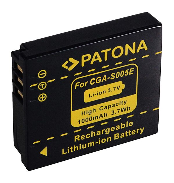 Patona Akku für Panasonic  CGA-S005