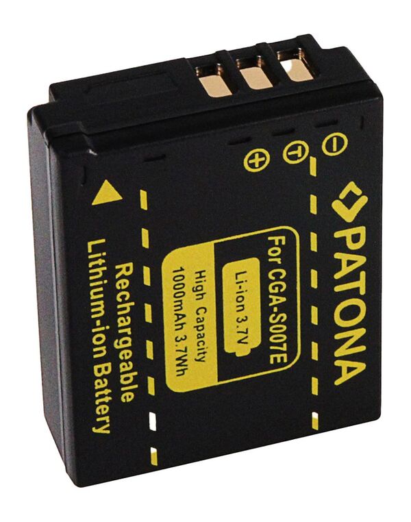 Patona Akku für Panasonic  CGA-S007