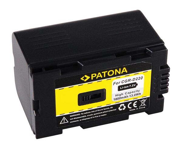 Patona Akku für Panasonic  CGR-D220