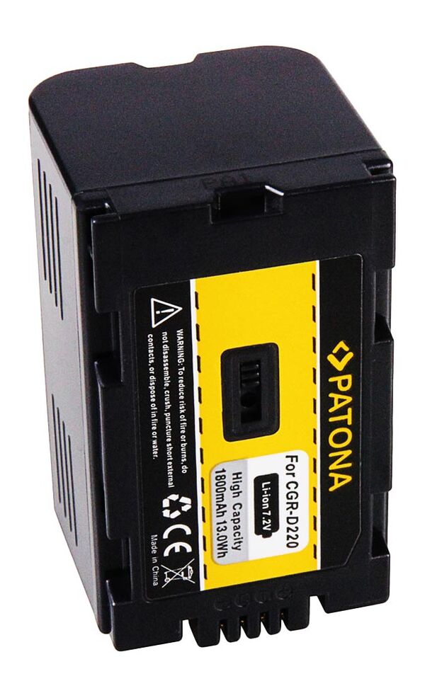 Patona Akku für Panasonic  CGR-D220