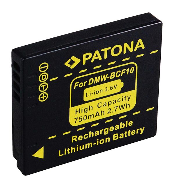 Patona Akku für Panasonic  DMW-BCF10