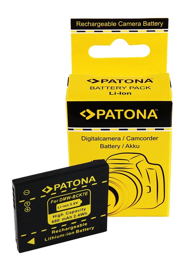 Patona Akku für Panasonic  DMW-BCK7E