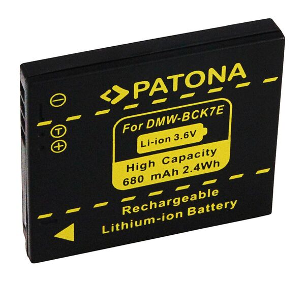 Patona Akku für Panasonic  DMW-BCK7E