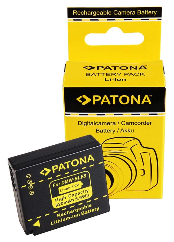 Patona Akku für Panasonic  DMW-BLE9