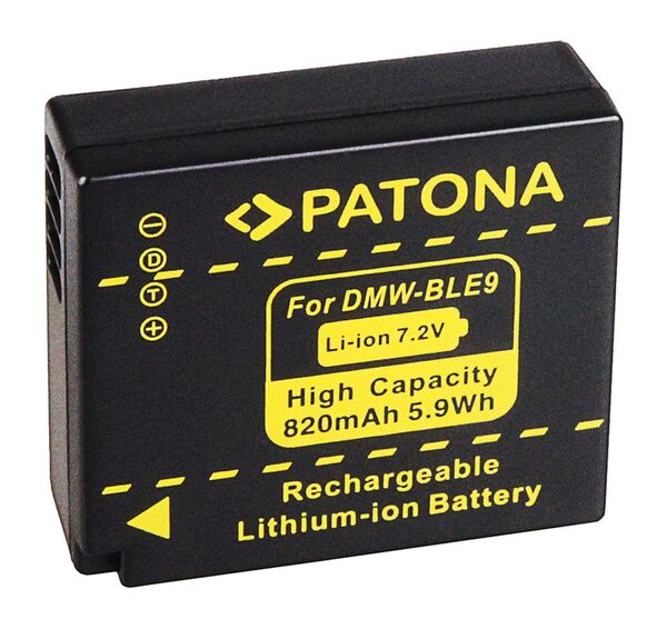 Patona Akku für Panasonic  DMW-BLE9