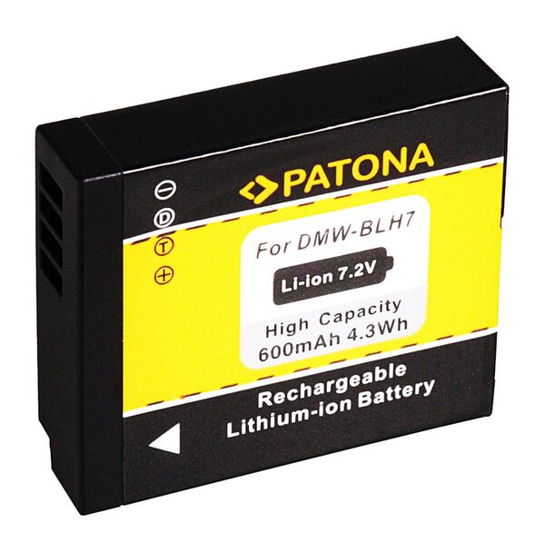 Patona Akku für Panasonic  DMW-BLH7