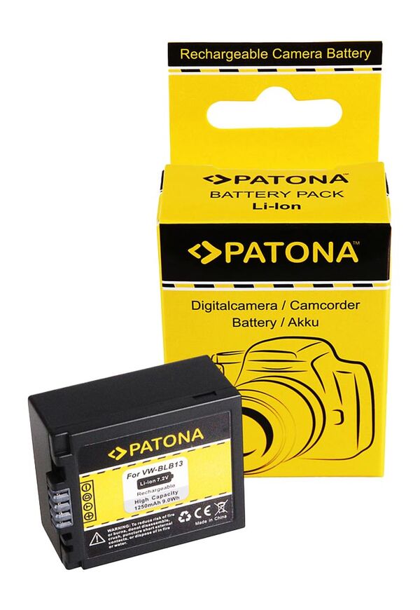 Patona Akku für Panasonic  VW-BLB13