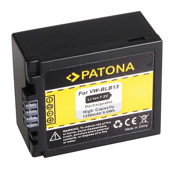Patona Akku für Panasonic  VW-BLB13