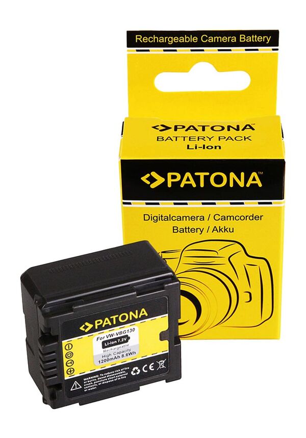 Patona Akku für Panasonic  VW-VBG130