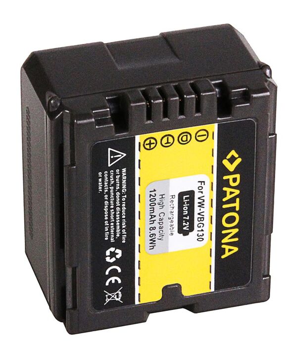 Patona Akku für Panasonic  VW-VBG130