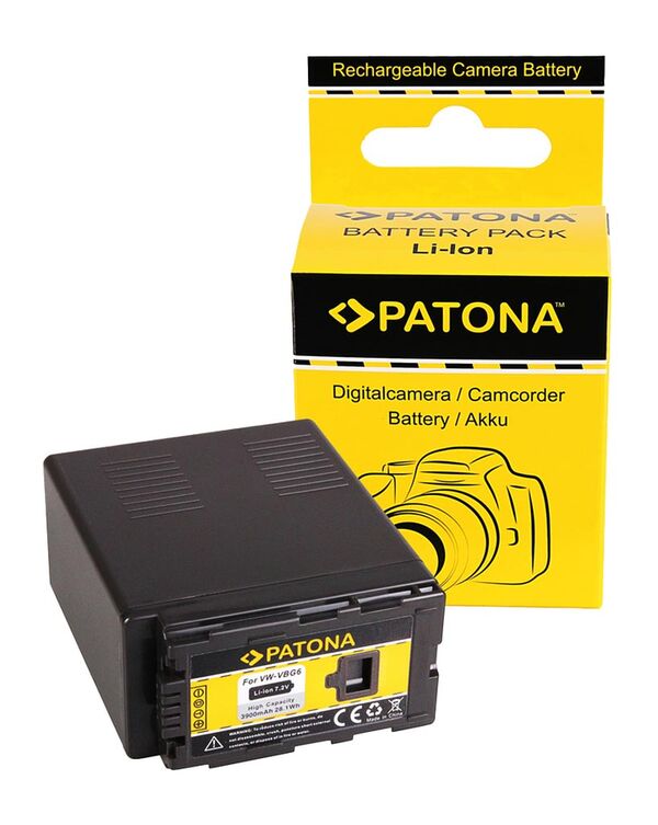 Patona Akku für Panasonic  VW-VBG6