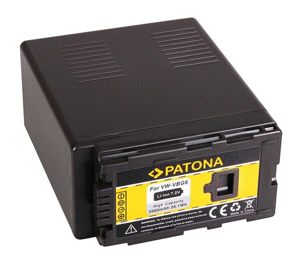 Patona Akku für Panasonic  VW-VBG6