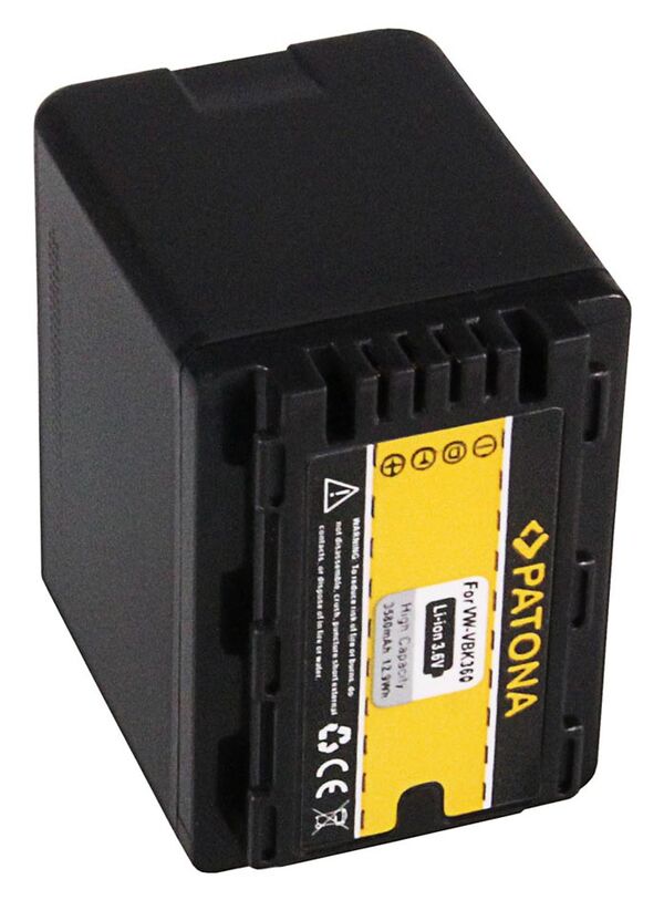 Patona Akku für Panasonic  VW-VBK360