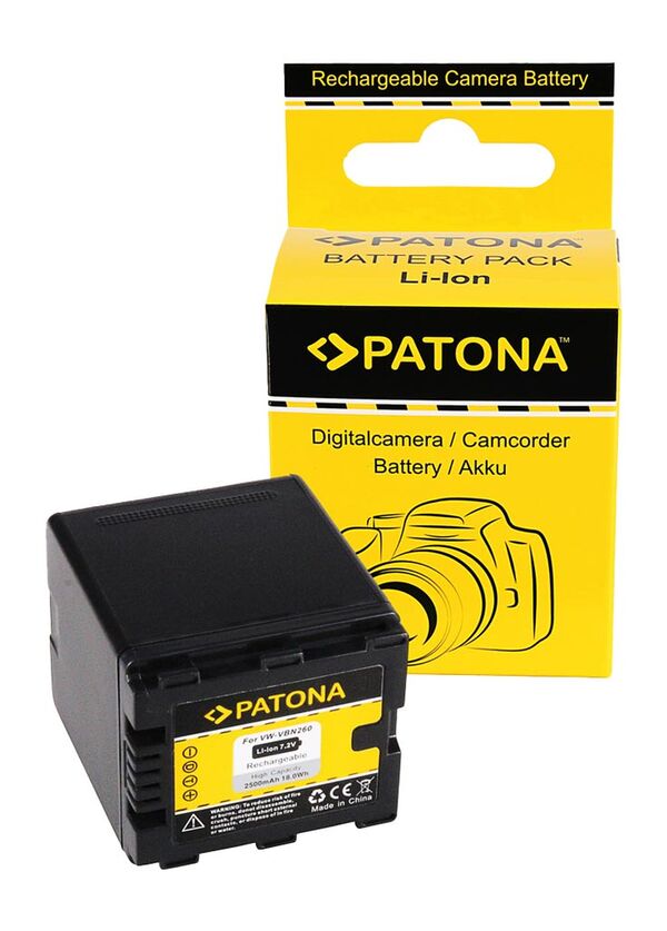 Patona Akku für Panasonic  VW-VBN260