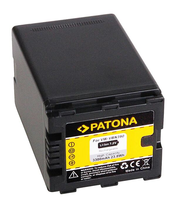 Patona Akku für Panasonic  VW-VBN390