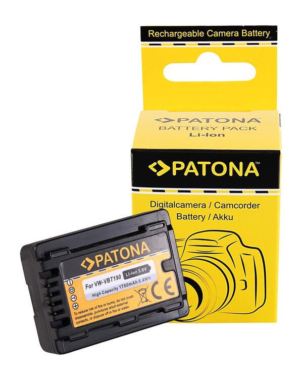 Patona Akku für Panasonic  VW-VBT190