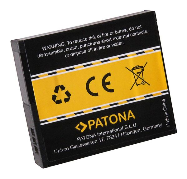 Patona Akku für Rollei Actioncam 230, 240, 400, 410 