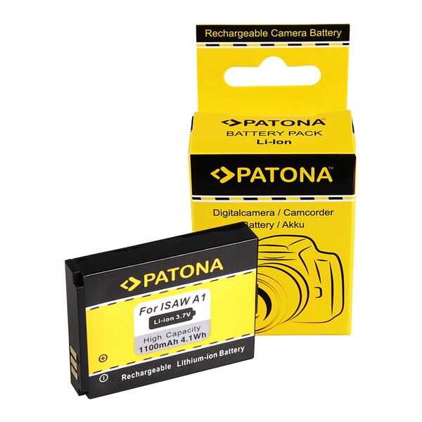 Patona Akku für Actionpro X7 ISAW A1 A2 A3 ISAW Advance Extreme 083443A 