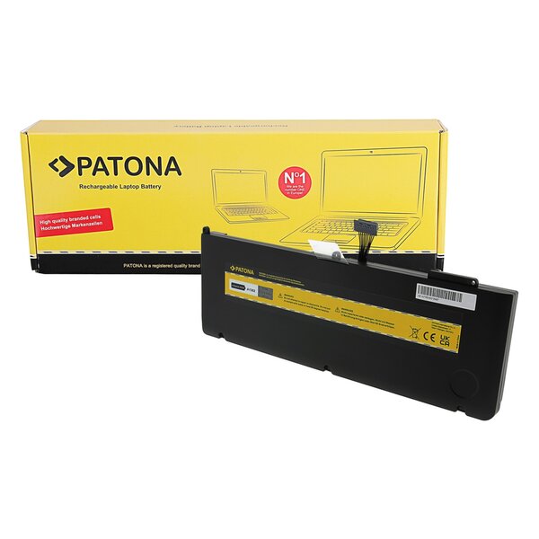 Patona Akku für Apple MacBook Pro 15 A1286 2011 2012 A1382, i7 Unibody Series 