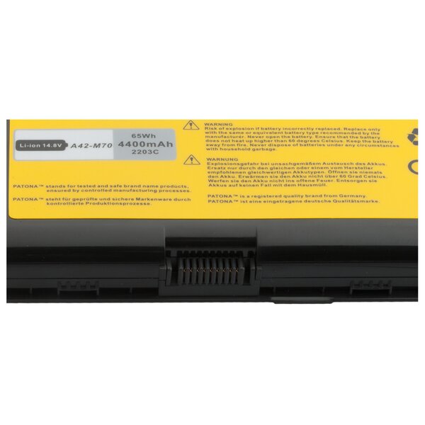 Patona Akku für Asus A32-F70 A41-M70 A42-M70 L0690LC L082036 P0004440 