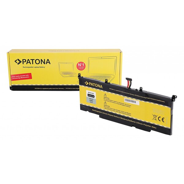 Patona Akku für Asus S5V FX502V ZX60V GL502V Serien B41N1526 