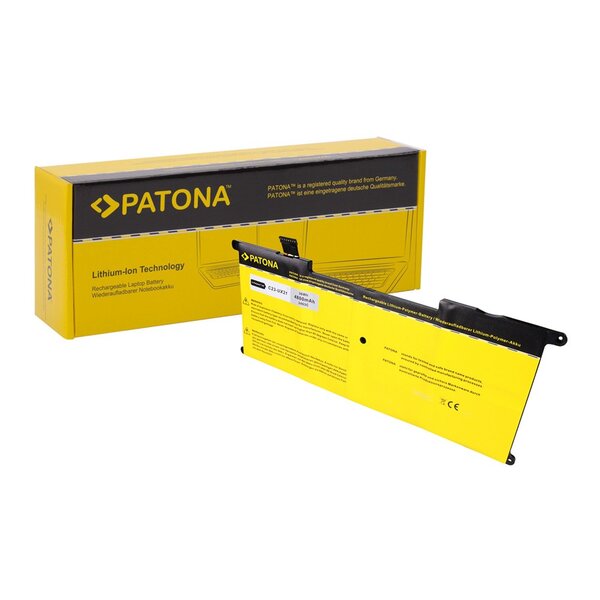 Patona Akku für Asus UX21 Series Ultrabook UX21 UX21A UX21E UX21E-DH52 C23U 