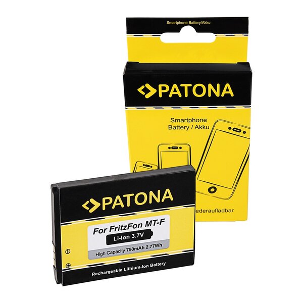 Patona Akku für AVM Fritz! Fon M2 C4 C5 312BAT006 