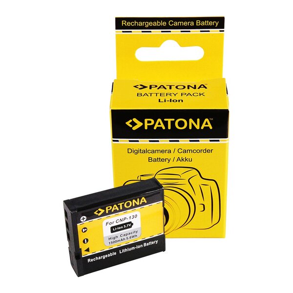 Patona Akku für Casio Exilim EX-H30 EX-ZR100 ZR100 NP130 NP-130 