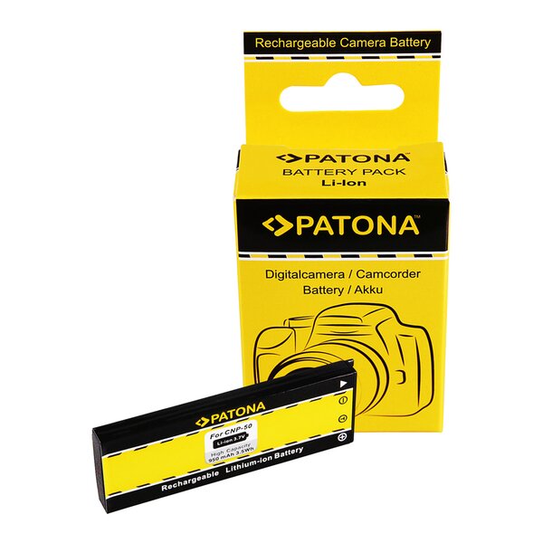 Patona Akku für Casio Exilim EX-V7 V-7 EX-V8 V-8 NP-50 NP50 