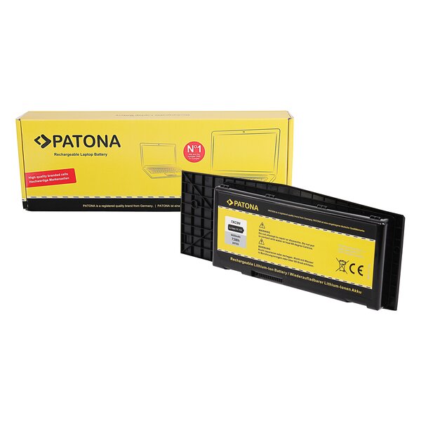 Patona Akku für Dell Alienware M17X M17x R3 M17x R4 MX 17xR3 MX 17xR4 318-0397 451-11817 7XC9N BTYVOY1 C0C5M 