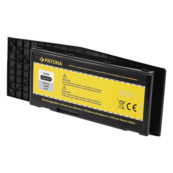 Patona Akku für Dell Alienware M17X M17x R3 M17x R4 MX 17xR3 MX 17xR4 318-0397 451-11817 7XC9N BTYVOY1 C0C5M 
