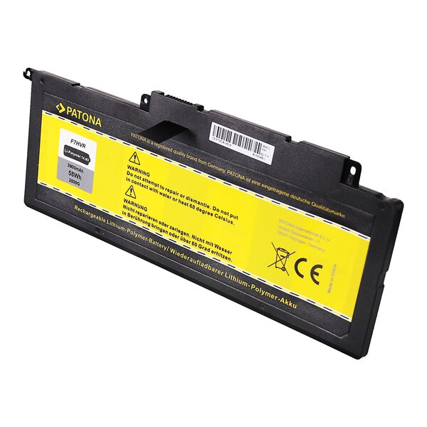 Patona Akku für Dell F7HVR T2T3J G4YJM 062VNH Inspiron 17 7737 15 7537 Serie 