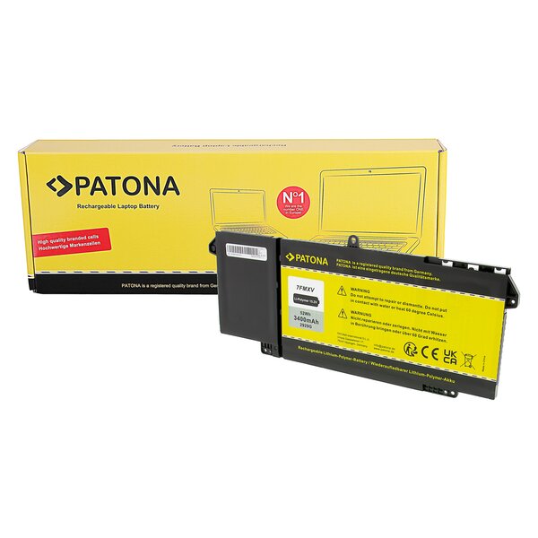 Patona Akku für Dell Latitude 5320 Service Tag CJKKPG3-DELL 7FMXV 9JM71 1PP63 4M1JN 