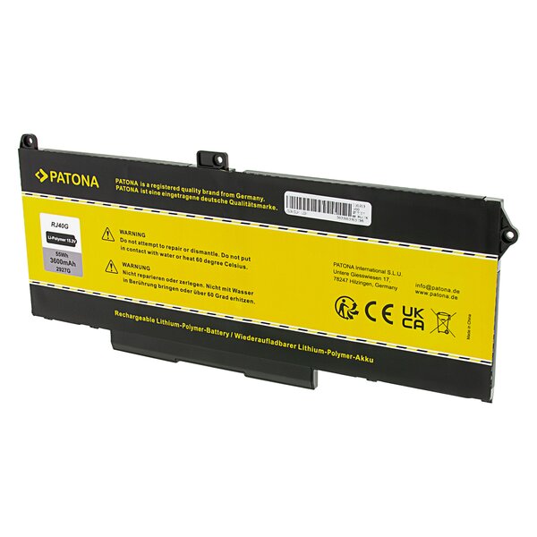 Patona Akku für Dell Latitude 5420 Service Tag 51R56D3-DELL 5520 RJ40G JSFBW93-DELL RJ40G 