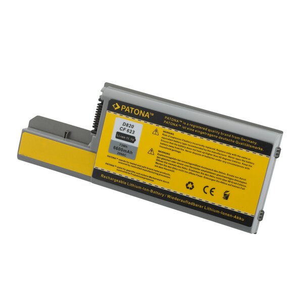 Patona Akku für Dell Latitude D531 D820 D830 M4300 M65 *6600mAh* 