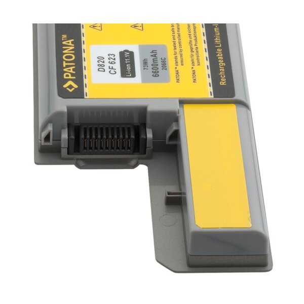 Patona Akku für Dell Latitude D531 D820 D830 M4300 M65 *6600mAh* 