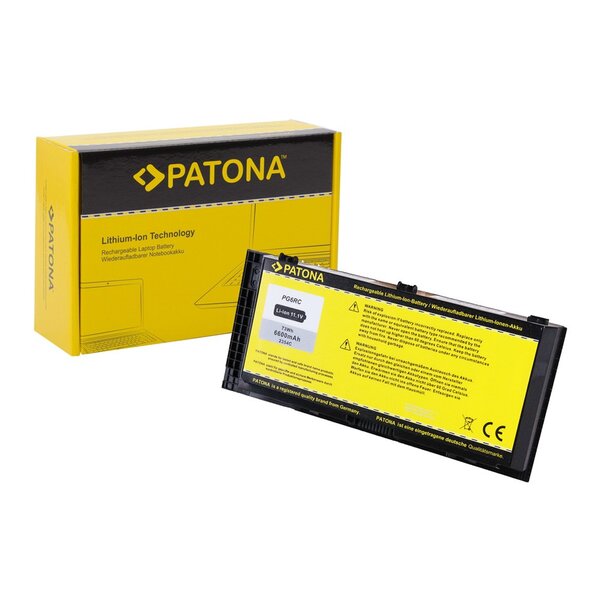 Patona Akku für Dell Precision M4600 M-4600 M4700 M-4700 M6600 M-6600 