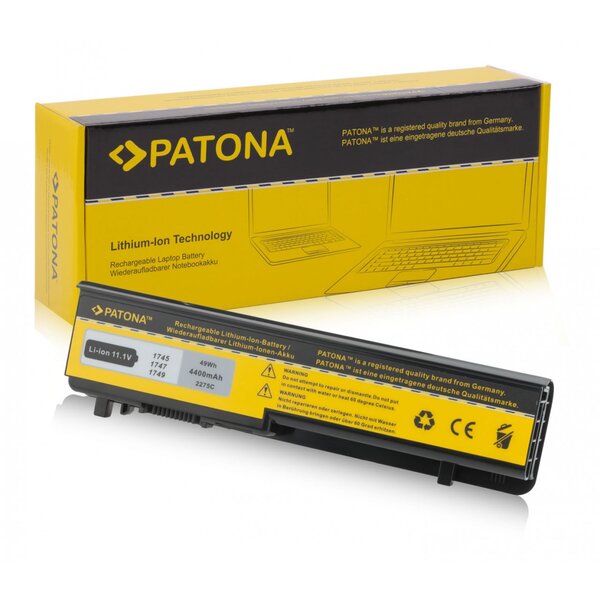 Patona Akku für Dell Studio 1745 Studio 1747 1749 312-0186 312-0196 4400mAh 