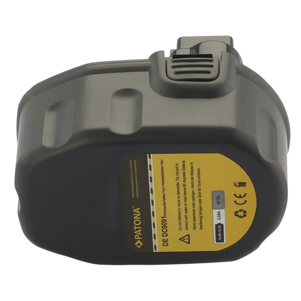 Patona Akku für Dewalt und Black & Decker Werkzeuge 14,4 Volt 