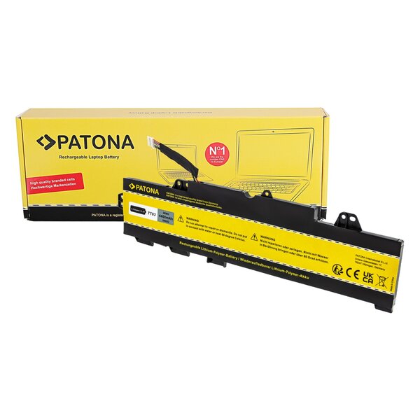 Patona Akku für HP EliteBook HP 850 G5 ZBook 15U TT03XL 932824-1C1 932824-2C1 932824-421 