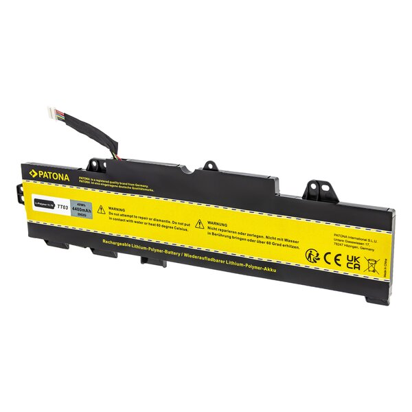 Patona Akku für HP EliteBook HP 850 G5 ZBook 15U TT03XL 932824-1C1 932824-2C1 932824-421 