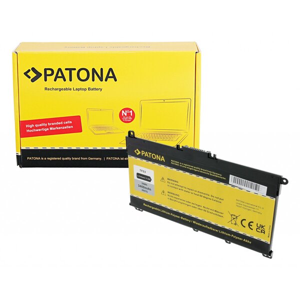 Patona Akku für HP Pavilion 15-CC 15-CD 17-AR Serie 14-BF 14-BF040WM14-BK 14-BK061ST TF03 