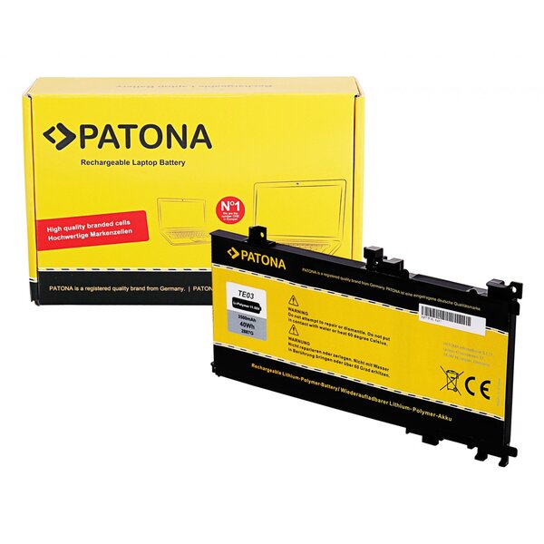 Patona Akku für HP TPN-Q173 15-ax bc Serie TE03 TE03XL 849570 849570-541 849910-850 905277-001 HSTNN-UB7A HSTNN-OB7T 