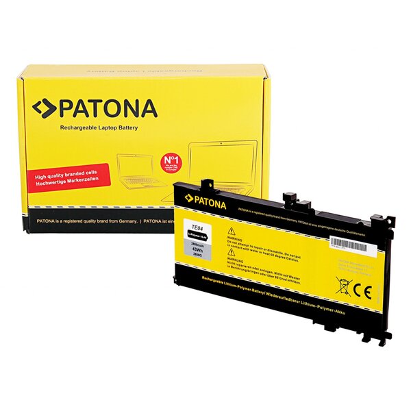 Patona Akku für HP TPN-Q173 TE04XL TE04 HSTNN-DB7T 905175-2C1 905175-271 905277-855 844203-855 