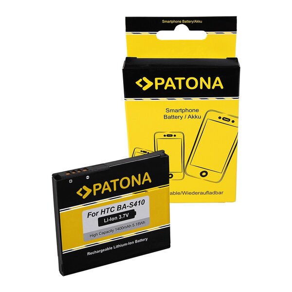 Patona Akku für HTC Bravo, Desire, Dragon, G5, Nexus One, Zoom 2, A8181, Google Nexus One BA-S410, BB99100, 35H00132-xxM 