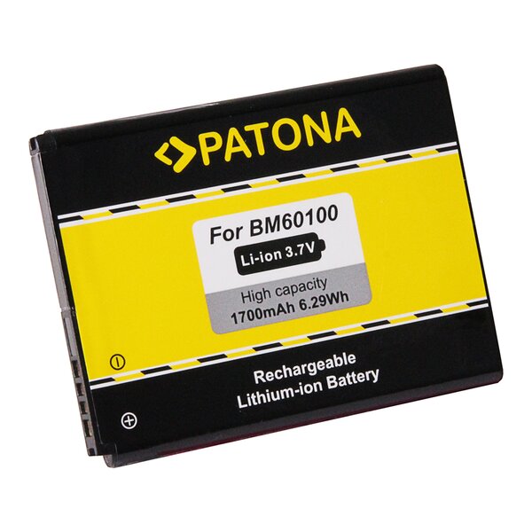 Patona Akku für HTC One SV, Desire 500, C520e BA-S890, BM60100, 35H00202-02M, 35H00202-03M, 35H00201-04M, 35H00201-16M 