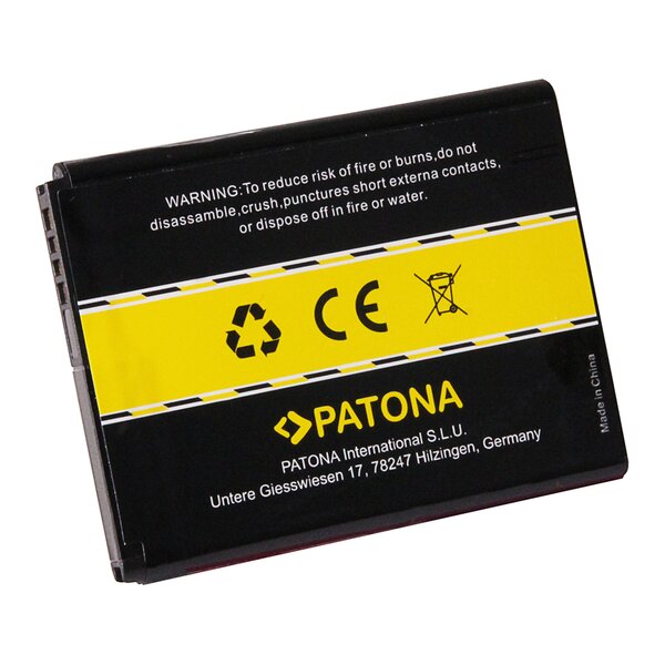 Patona Akku für HTC One SV, Desire 500, C520e BA-S890, BM60100, 35H00202-02M, 35H00202-03M, 35H00201-04M, 35H00201-16M 